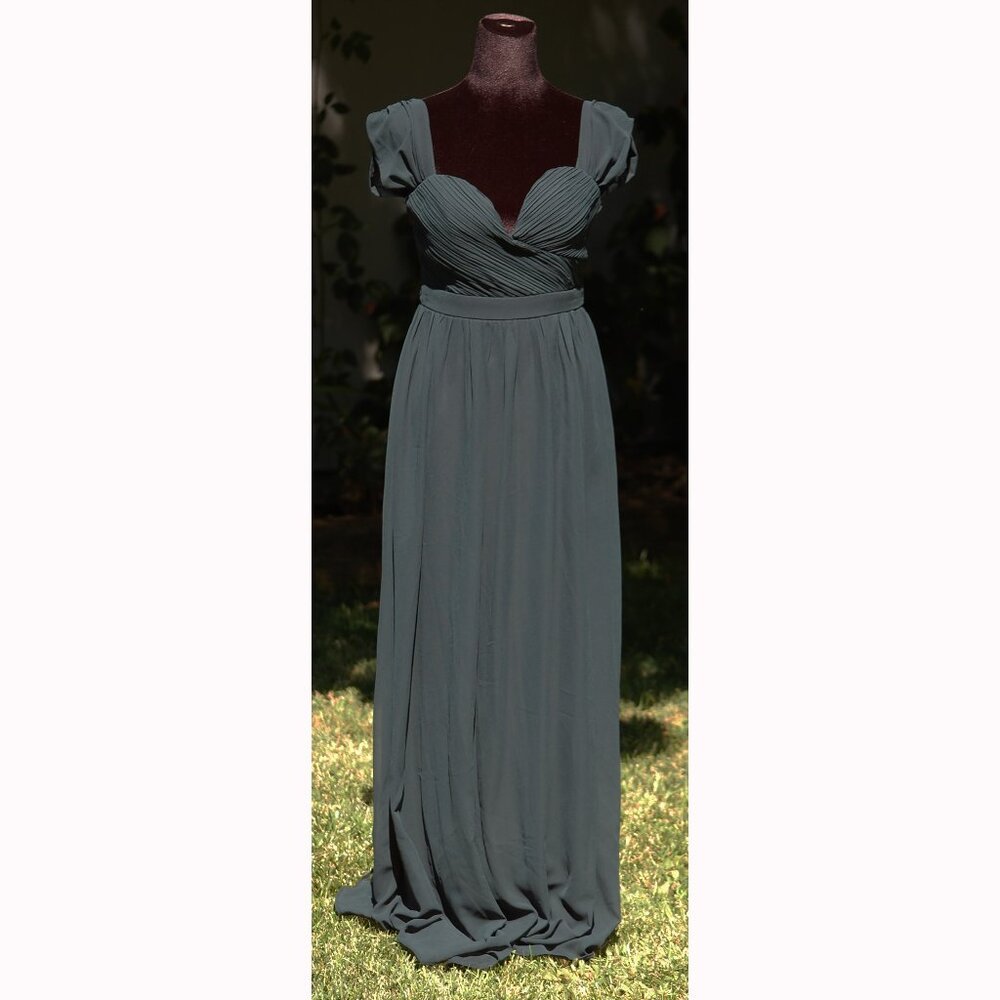 Maniju  Forest Green Formal Maxi